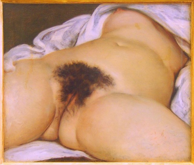 Courbet "Początek świata"