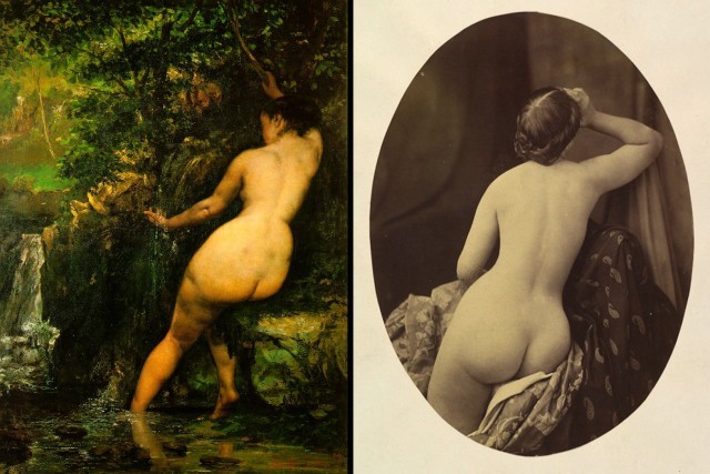 Inspiracja czy przypadek - dwa dzieła żyjących w jednym czasie twórców - malarza-Courbeta oraz fotografa-Rejtlandera 