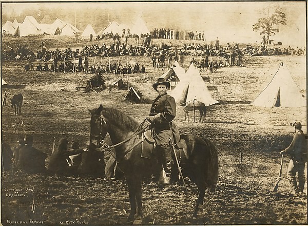 General Ulysses at City Point,autor Levin Corbin Handy, datowany na 1902